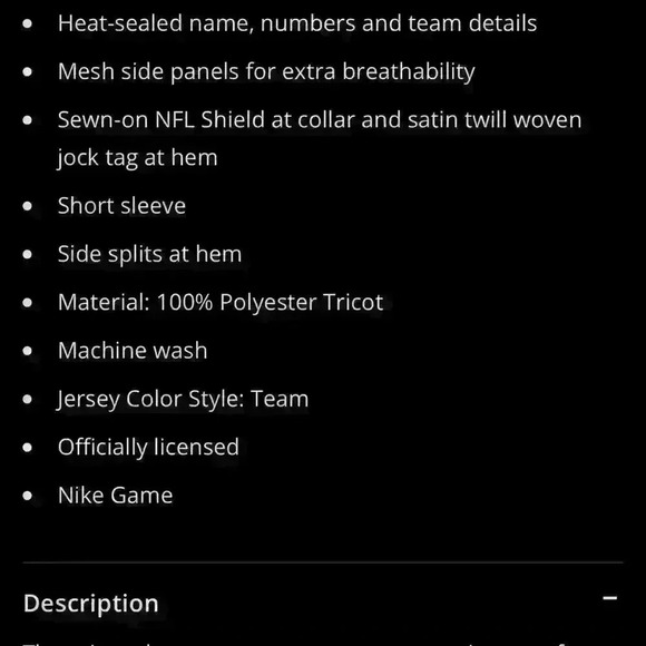 Nike Miami Dolphins Jaelan Phillips #15 Aqua Official NFL Player Game Jersey - Picture 10 of 10